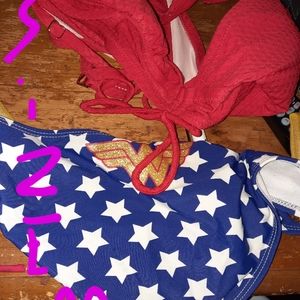 Victoria's secret's 2 piece bathing suit small and medium sizes